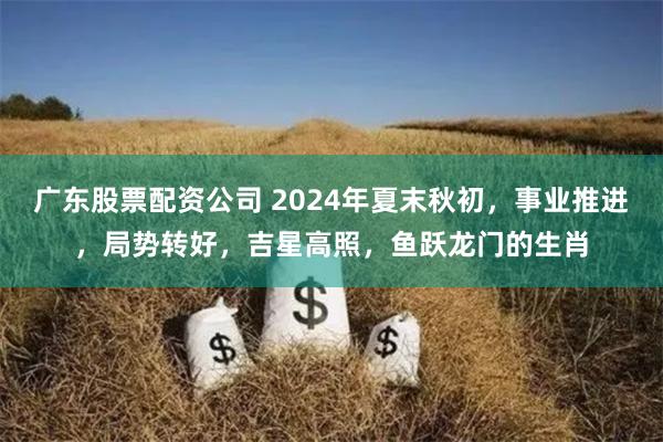 广东股票配资公司 2024年夏末秋初，事业推进，局势转好，吉星高照，鱼跃龙门的生肖
